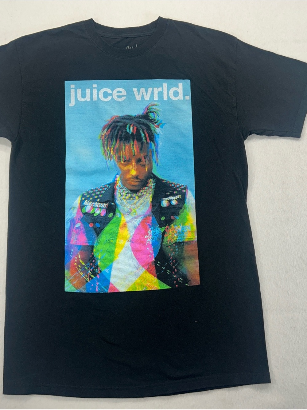 Juice Wrld Shirt Men's Medium Graphic Graduation Album Cover Rap Promo